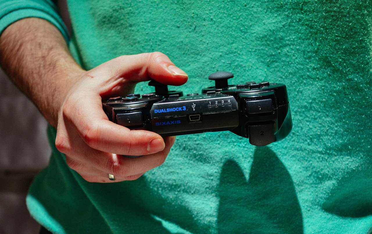 Playstation, controller, video games — Online Casino Convenience for Anytime Gaming